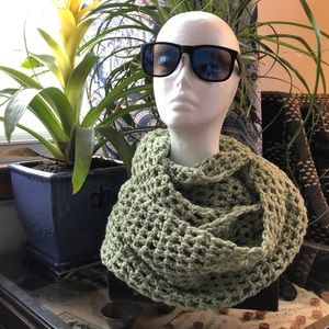 Handmade infinity scarf